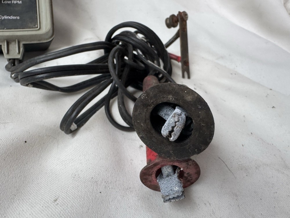 Vintage JCPenney Engine Analyzer Handheld Portable Not Tested