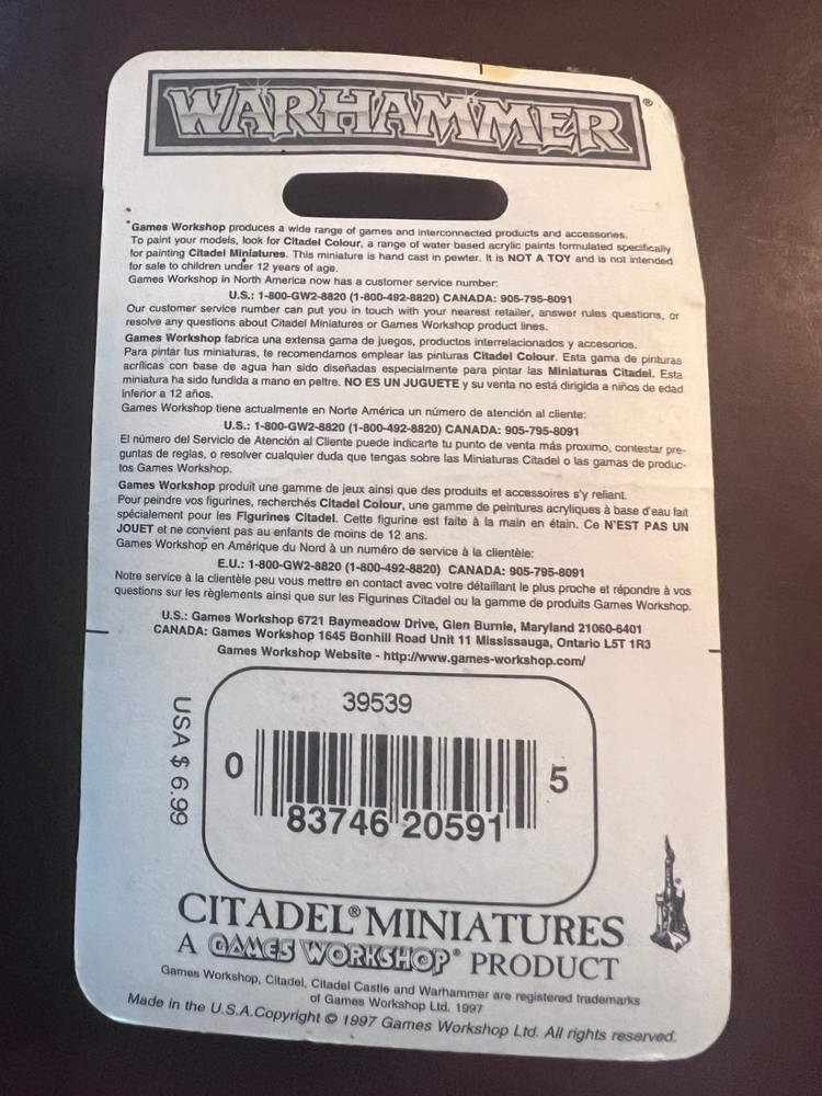 Warhammer Fantasy Siege Arrow Slits Pack NIP Games Workshop OOP