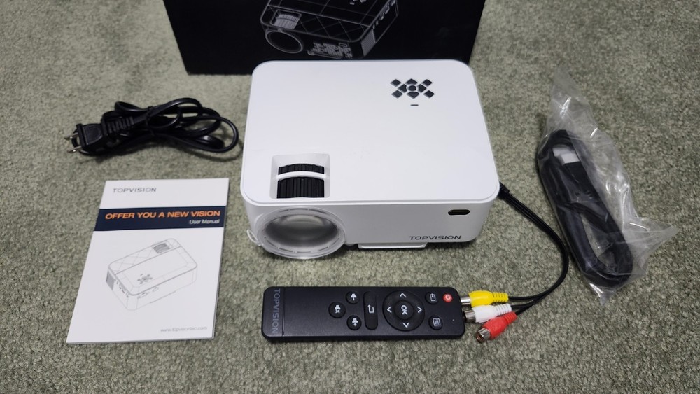 Top Vision T21 (Portable LED Projector) Mini USED