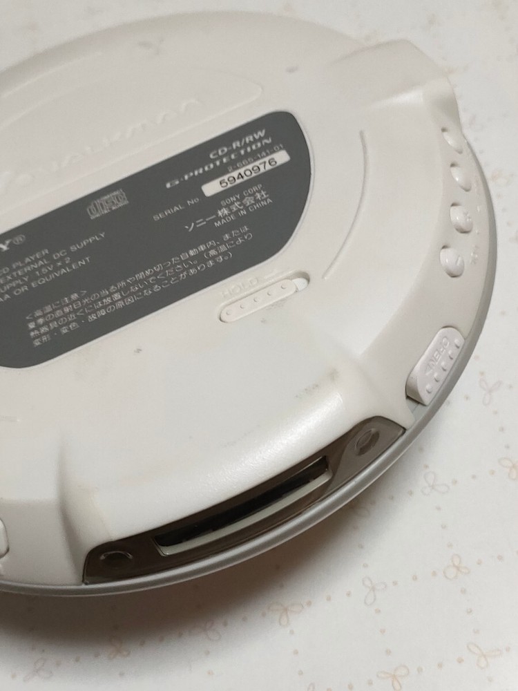 SONY D-EJ002 Walkman Portable CD Player blue Operation Confirmed Used from Japan