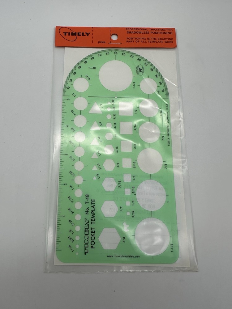 Timely Stencil Set (New) - Professional Thickness For Shadowless Positioning