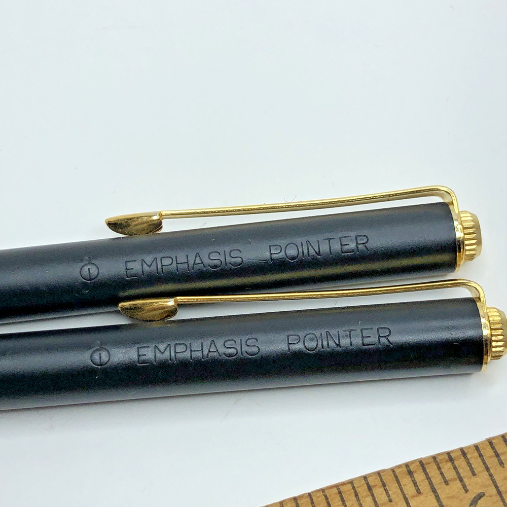 Lot 2 Groc Div Emphasis Pointer Telescopic Presentation Pen Pocket Clip Set 24"
