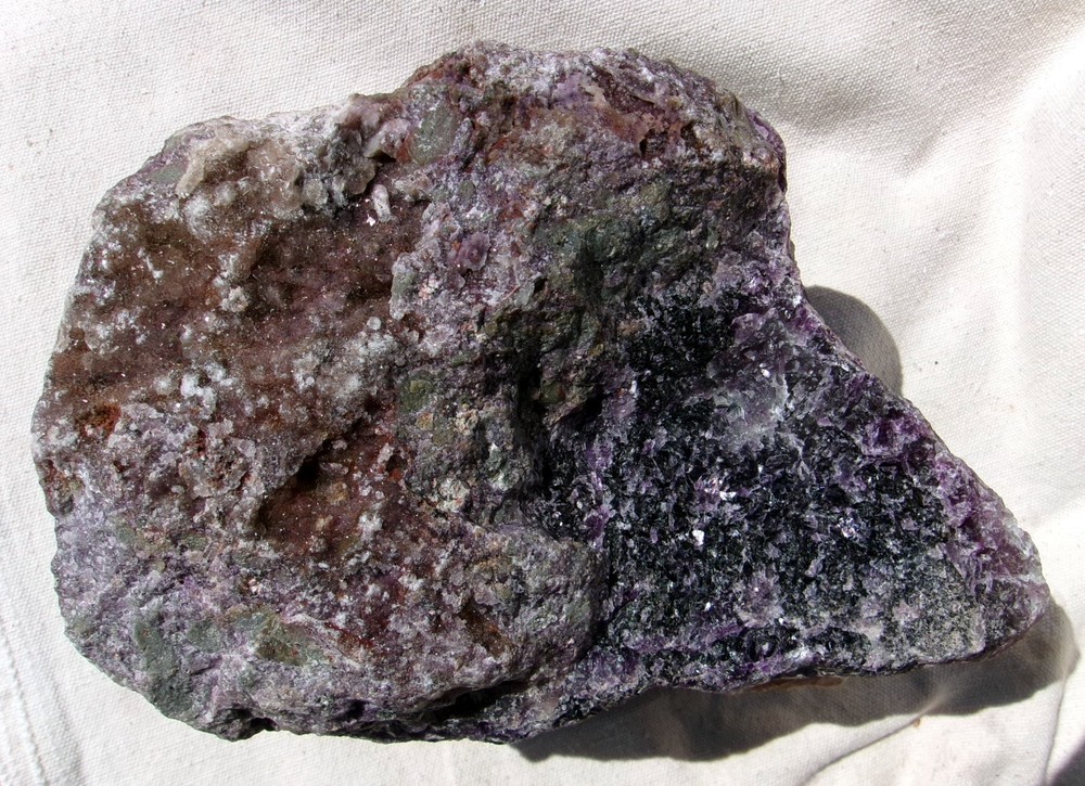 Rainbow Fluorite Rough 16.11 Lbs. from Brazil