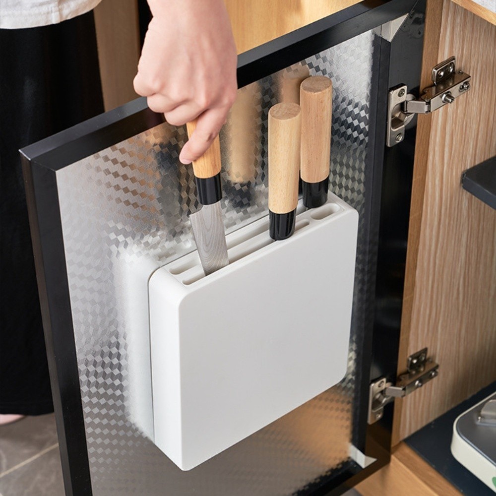 Space Saving Wall Mounted Rack Household Tool Storage Shelf Dust Proof Design