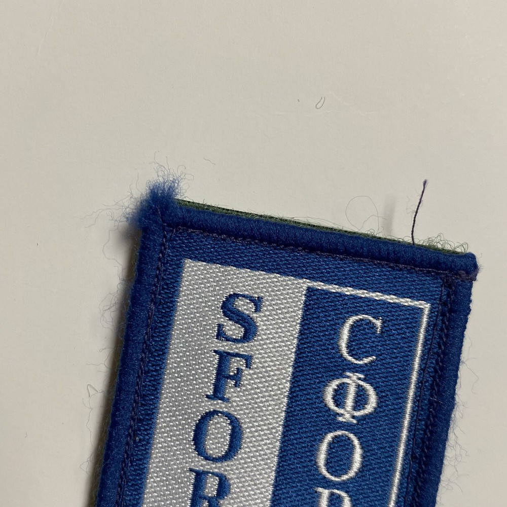 Bosnian War NATO Stabilization Force SFOR - Rare Patch