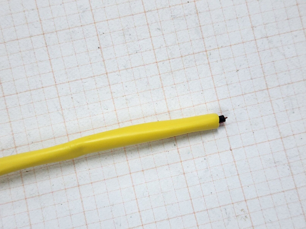 Belden Wire 6300FE 18/2C Shielded Media Control/Audio Cable Plenum Yellow /100ft