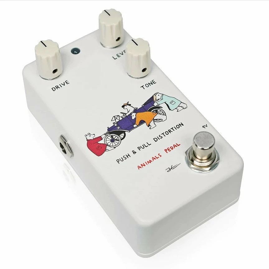 Animals Pedal Push & Pull Distortion Guitar Effect Pedal