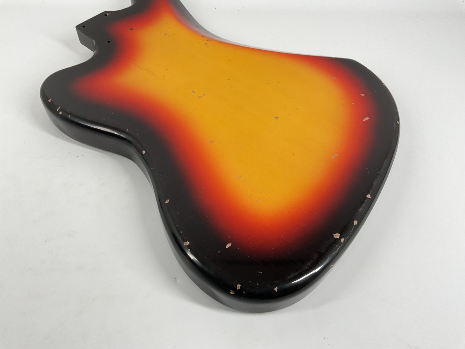 MJT Official Custom Vintage Aged Nitro Guitar Body Mark Jenny VTJG 3-Tone Burst