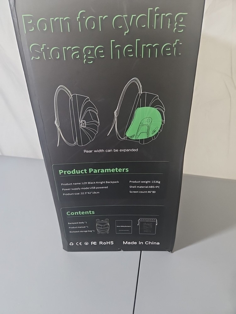 Led Hardshell Packback