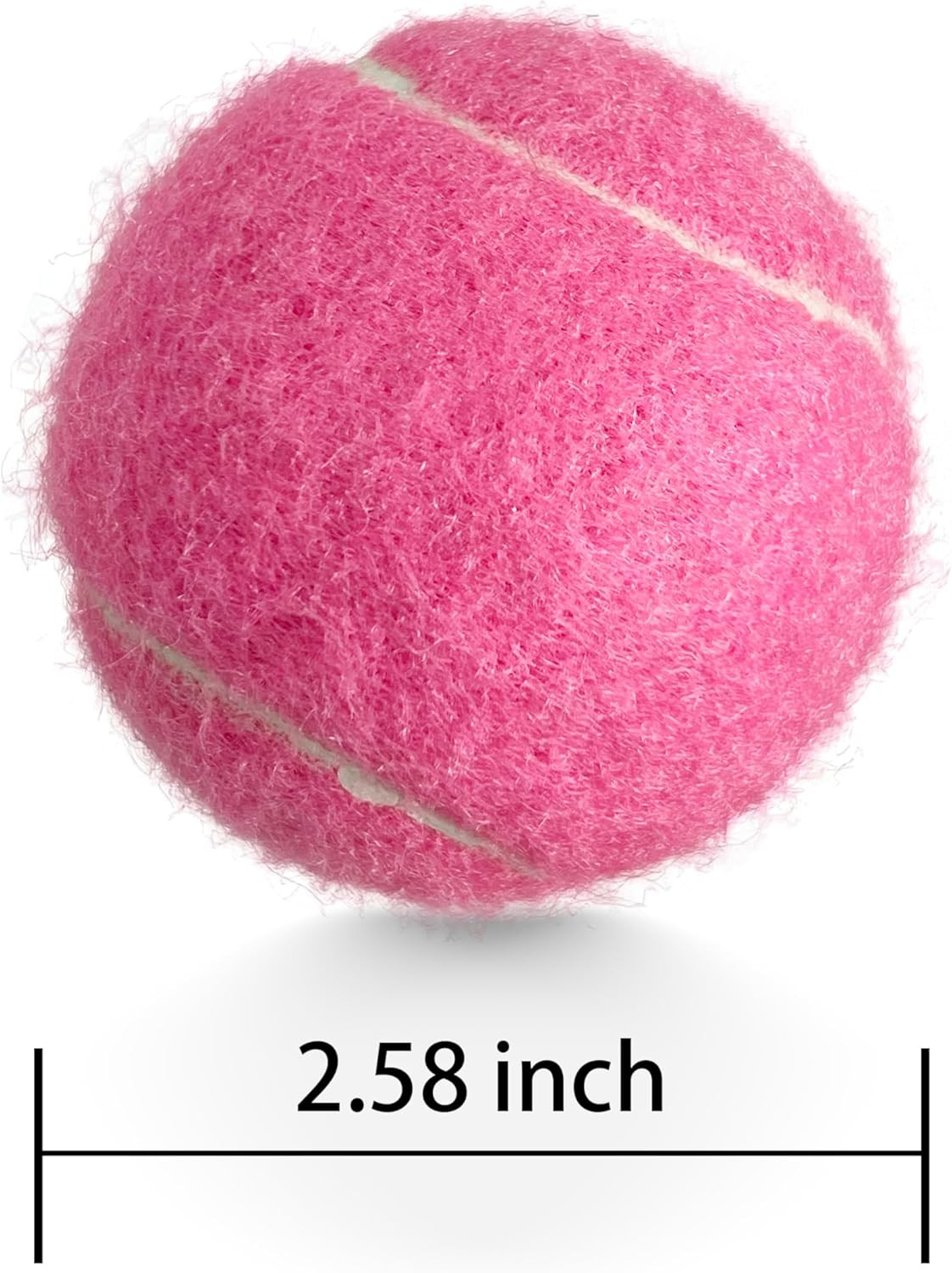 3 Pack Tennis Balls - Long Lasting Practice Balls for Tennis Beginners, Tennis T