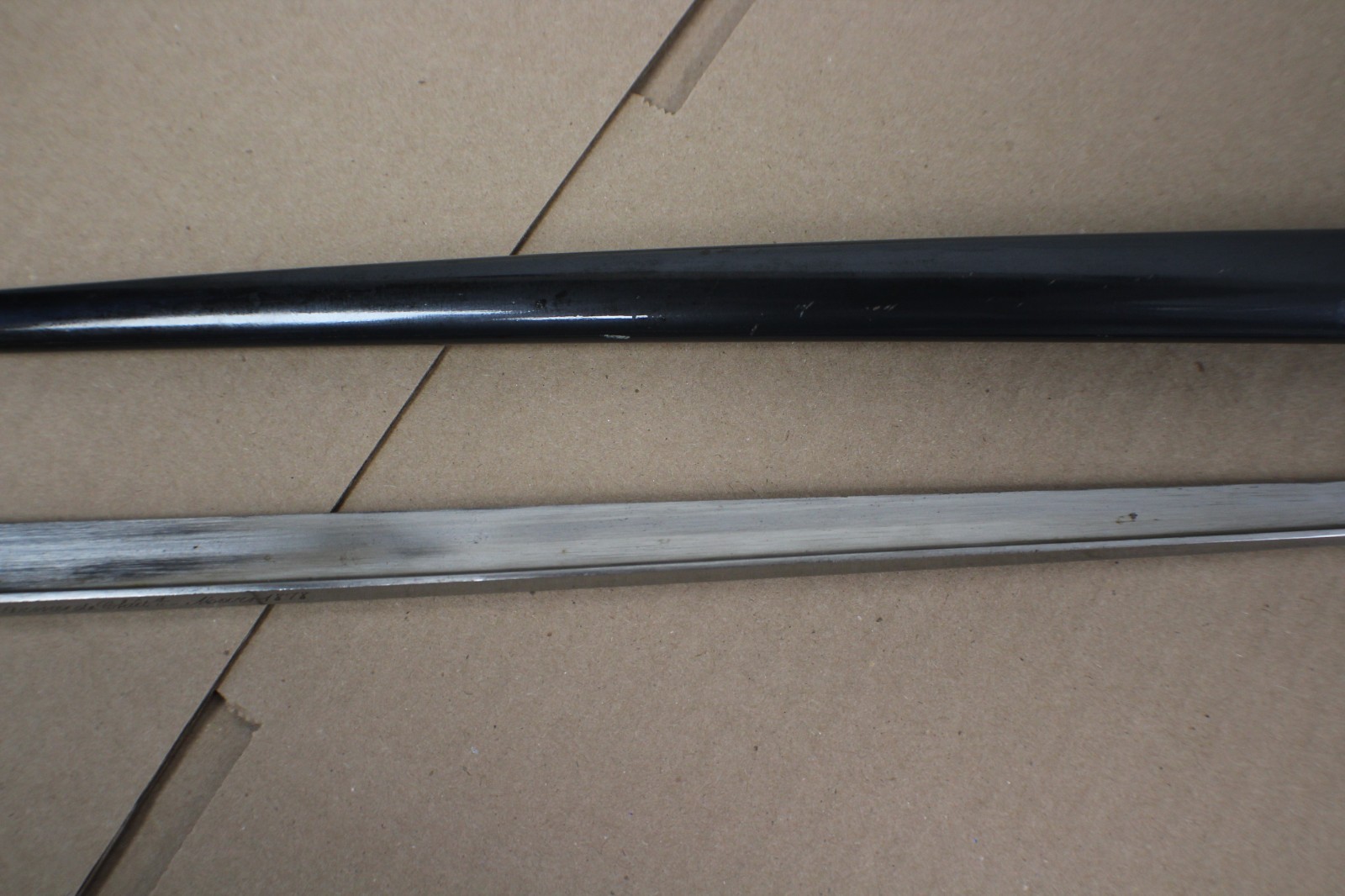 M1874 France GRAS Sword Type Bayonet W/Original Metal Scabbard