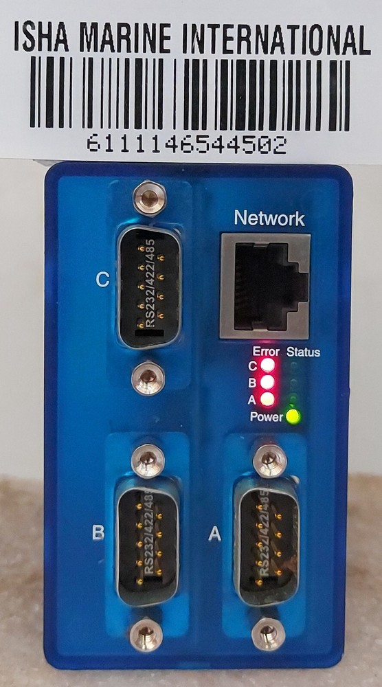 WuT Com-Server High Speed Isolated 10/100 BaseT 58633