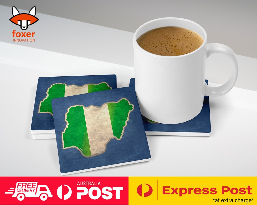 COASTER COFFEE DRINKING MAT|NIGER NATIONAL COUNTRY FLAG