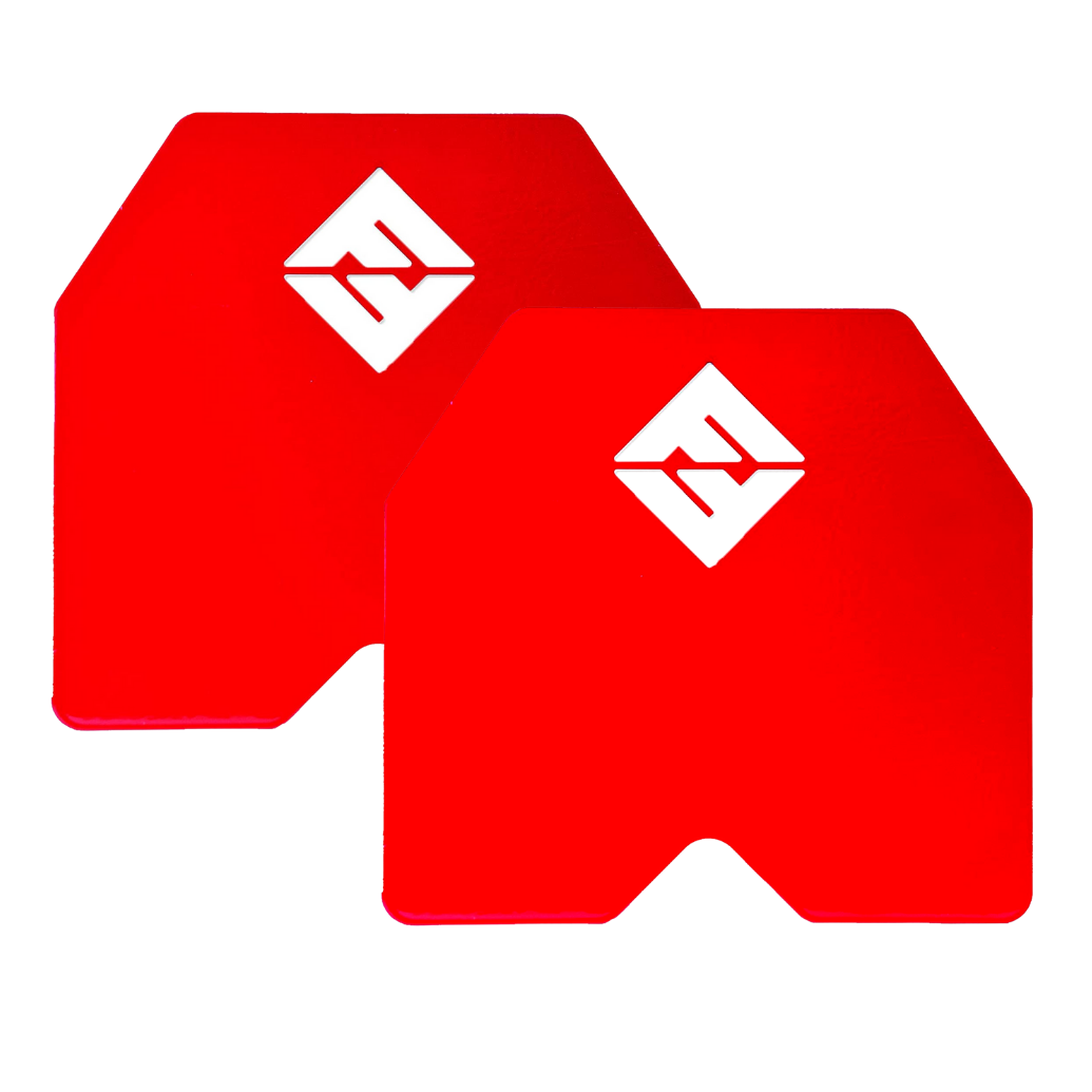 Premium Weight Vest Plates - 5.75 LB Plates Sold In A Pair - 14LB Total Weight