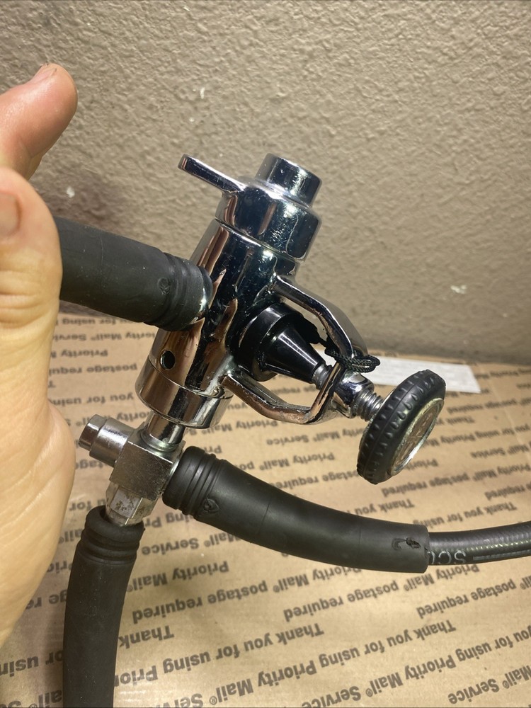 Aqua Lung Scuba Regulator W/ ScubaPro Gauges (UNTESTED)