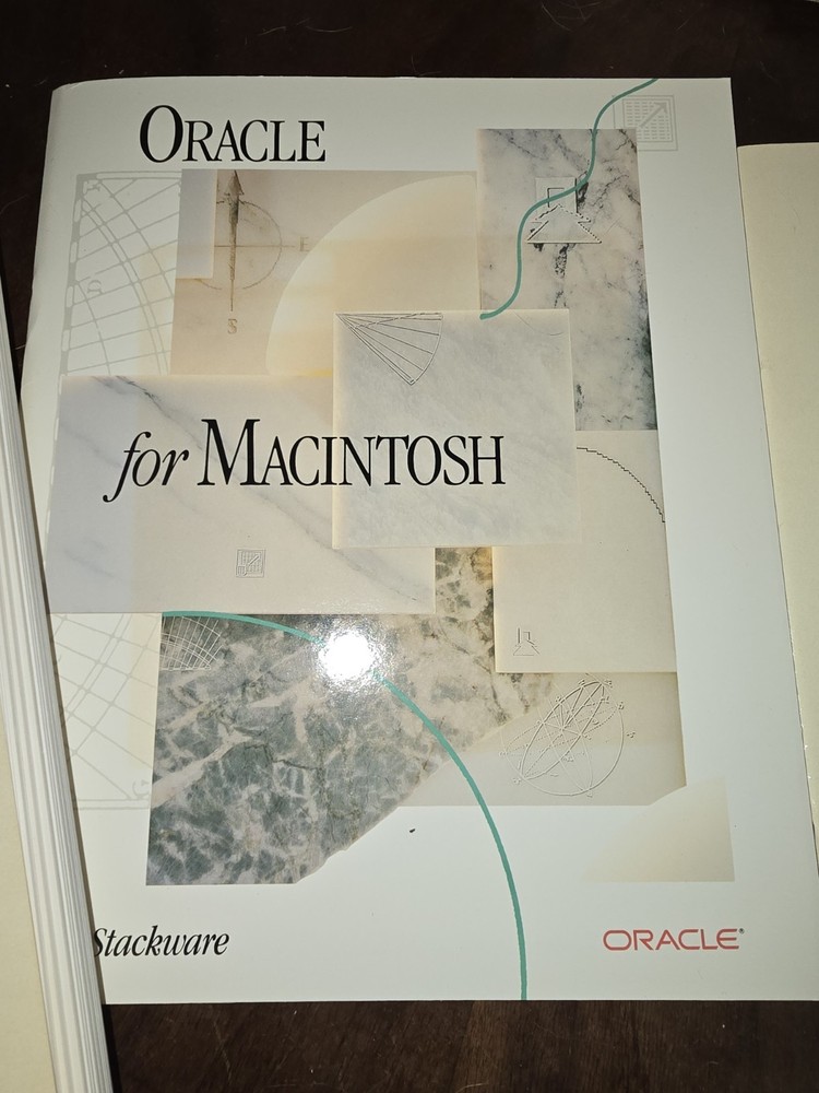 Oracle for Macintosh Developer’s Kit v1.0a (1988–1989) – Complete • UNUSED!