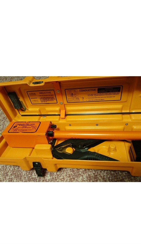 MAC-51Bx Magnetic Dual- Frequency Pipe & Cable Locator 💯X💯 Working 💪