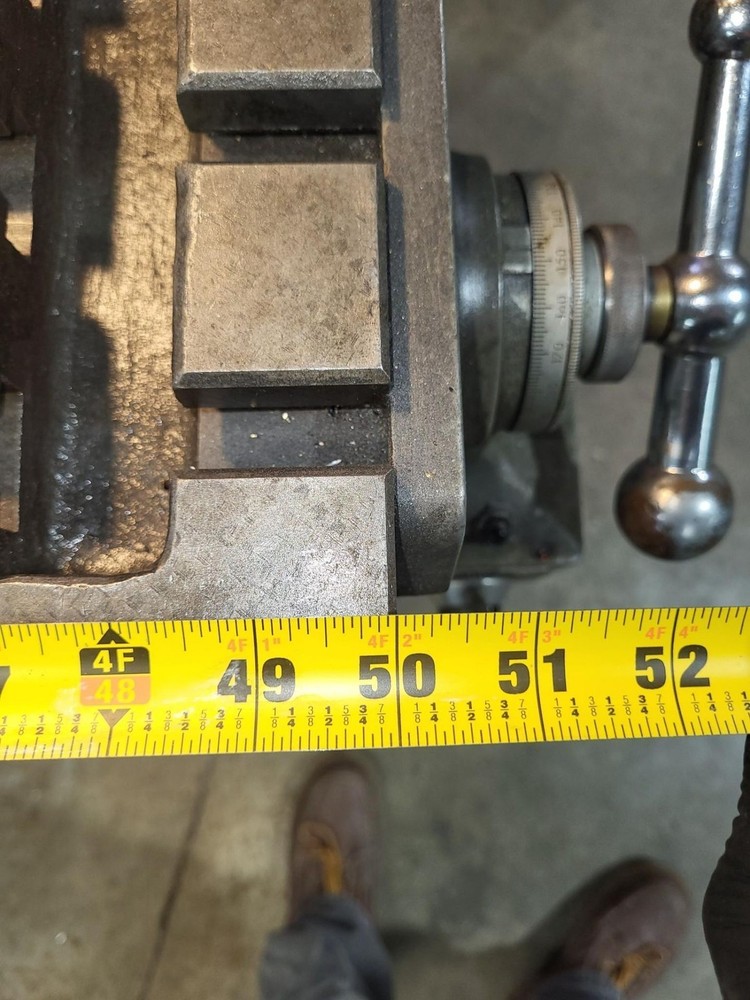 Sharp LMV-50 Vertical Mill w/3HP VS Head, PBD, PF, 9 x 50 Table