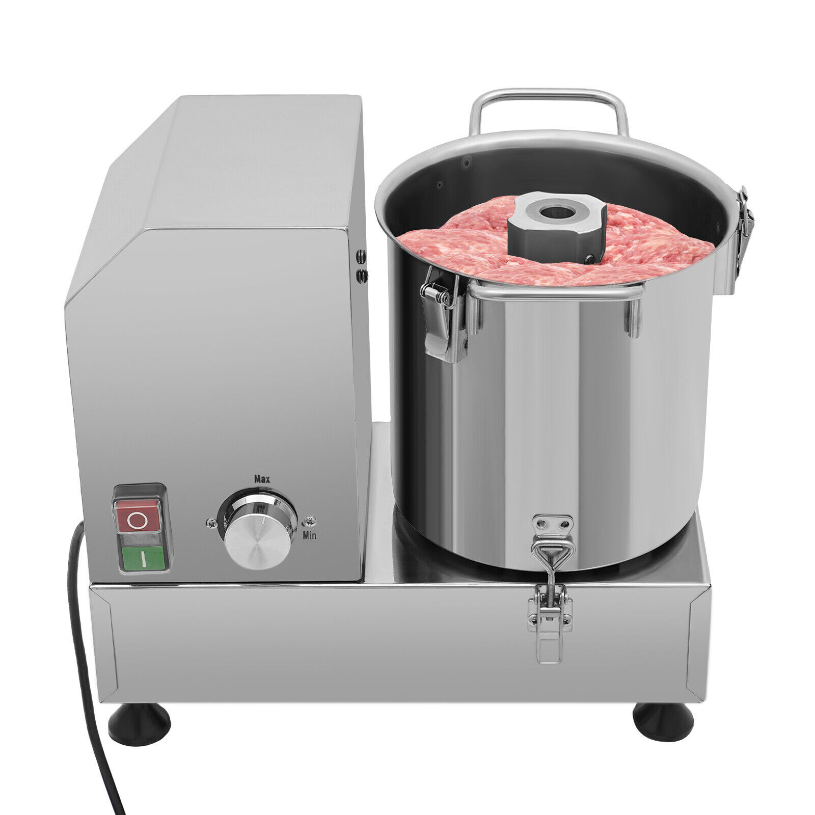 6L Commercial Food Processor Electric Vegetable Fruit Meat Cutter Food Chopper