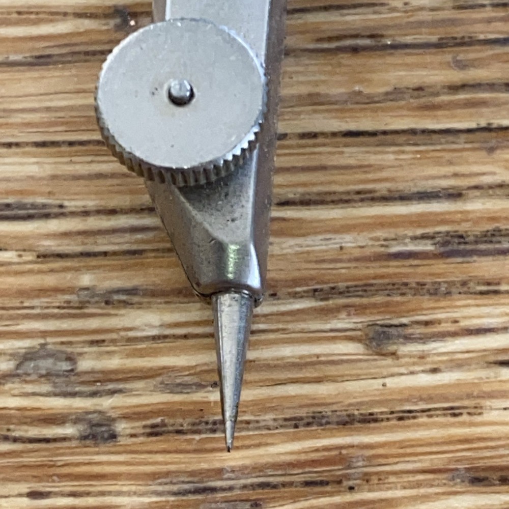 Rotring rapid adjustment compass vintage