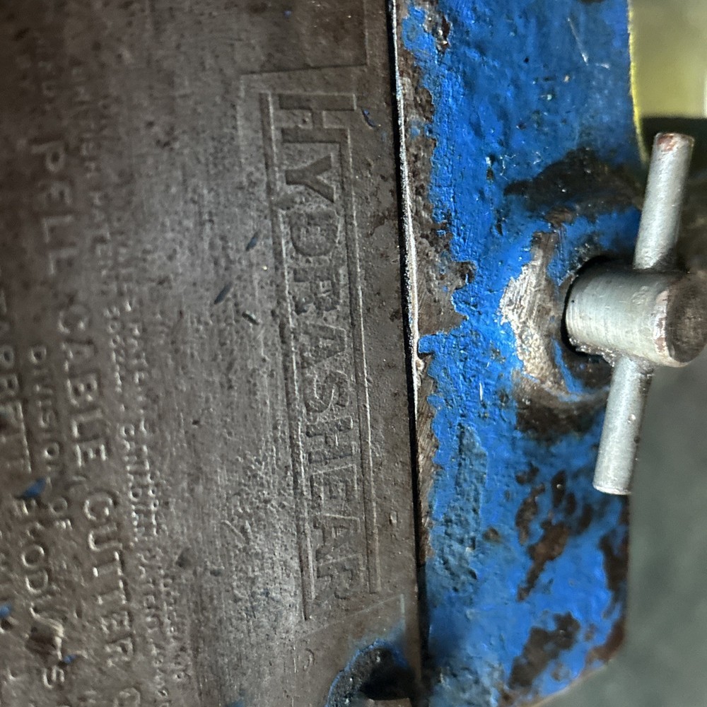 PELL HYDRASHEAR Hydraulic wire rope cutter ,c-9