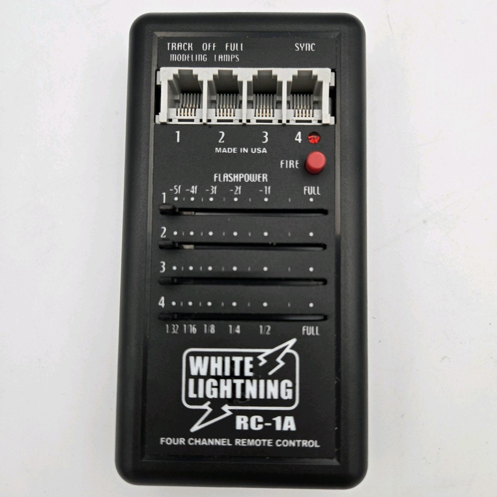 Paul C. Buff White Lightning 4-Channel Wired Remote - Model RC-1A
