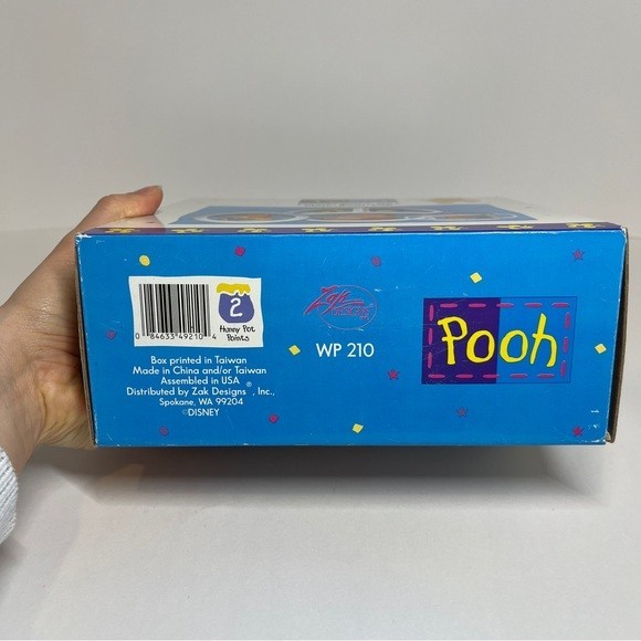 Vintage NEW Winnie the Pooh 3pc Zak Designs Plate Bowl Cup Dinnerware Set