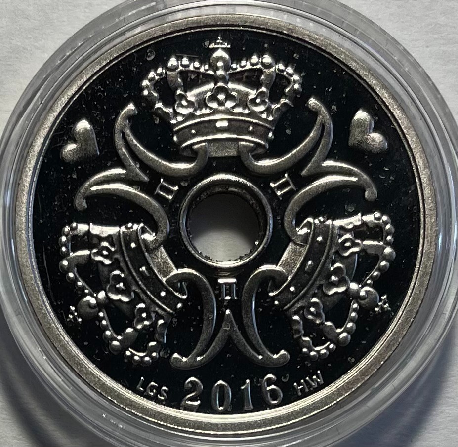 Denmark 5 Kroner 2016 - Proof - 800 issued