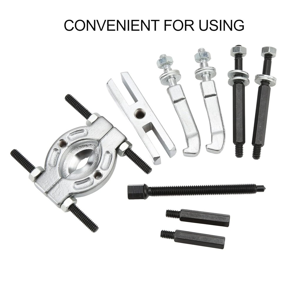 9 Piece Bearing Puller Mini Bearing Separatormini Bearing Splitter with CASE!