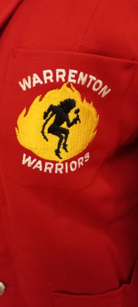 Used Marching Band Uniform jacket (size 34/color Red)