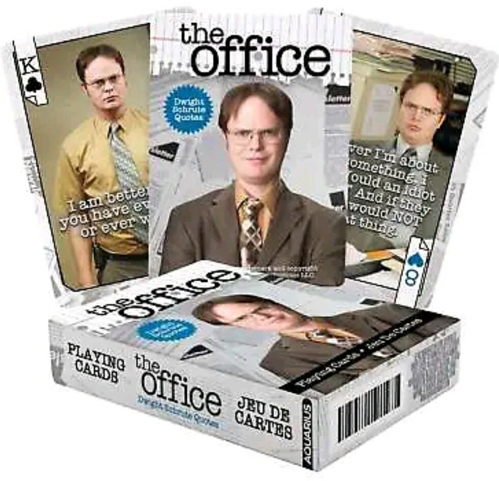 The Office : Dwight Quotes Playing Card Deck  NEW
