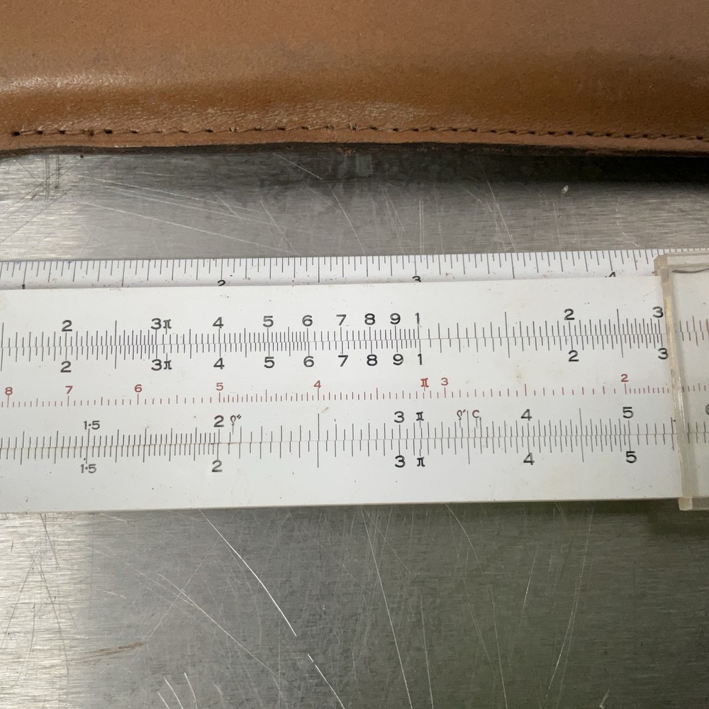 Bro wade Slide Rule Log Log In Case