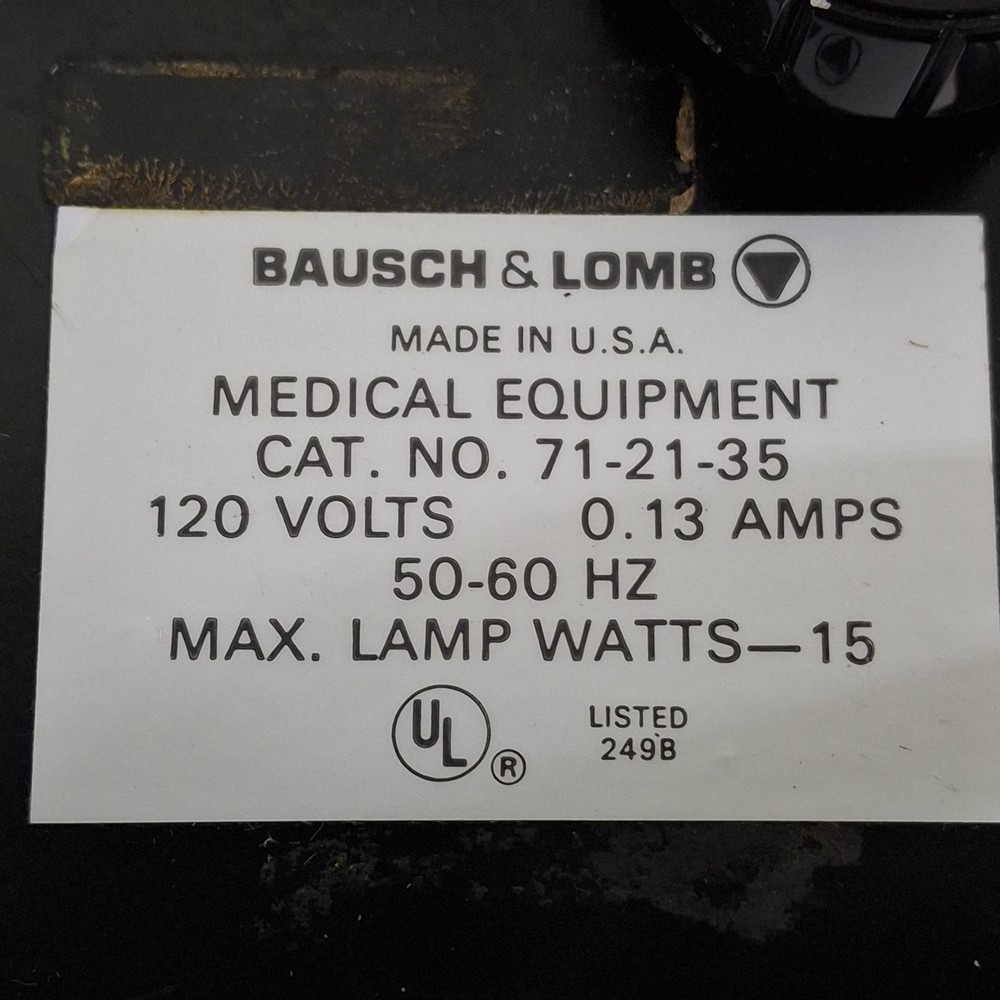 Bausch and Lomb 71-21-35 Keratometer