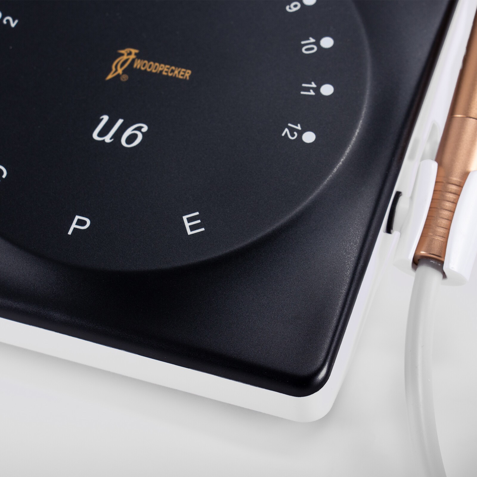 100% Woodpecker Dental U6/U6 LED Ultrasonic Piezo Scaler HW-6 Handpiece 7 Tips