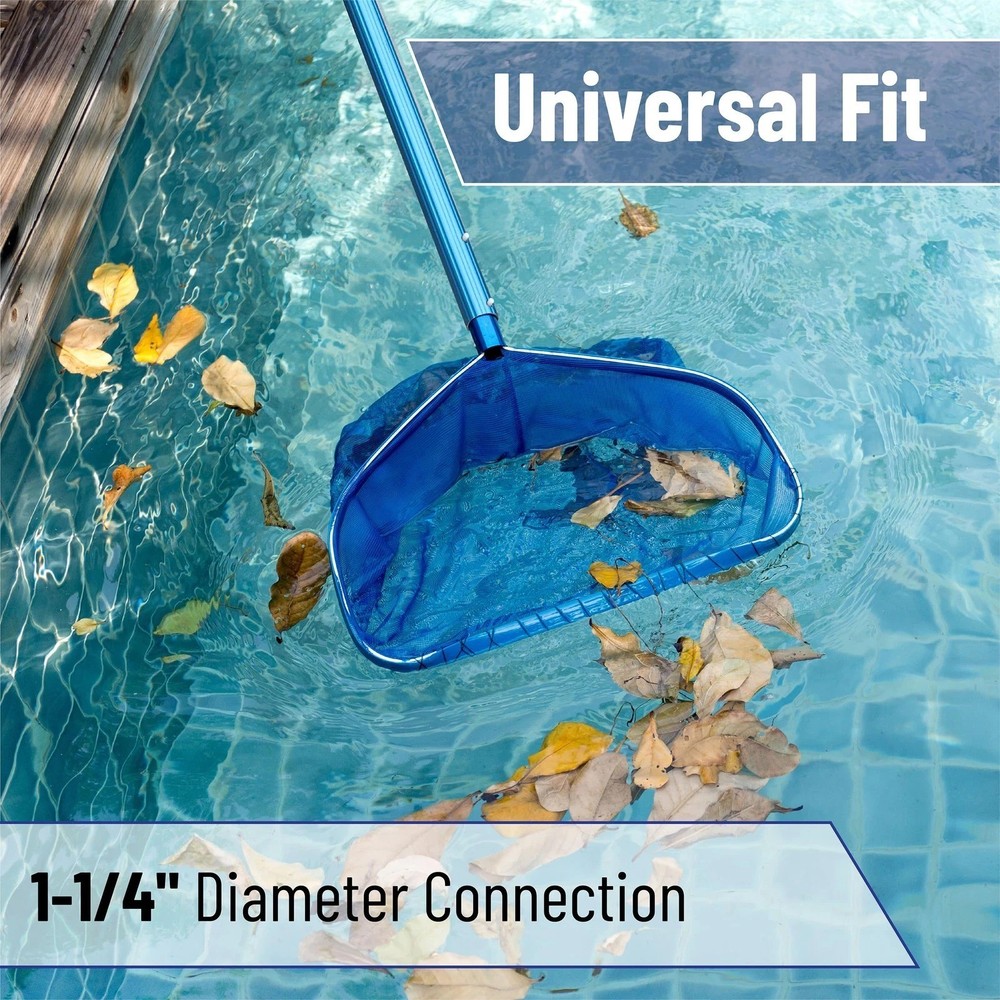12 Ft Telescopic Pool Cleaning Pole Adjustable 3 Piece Expandable