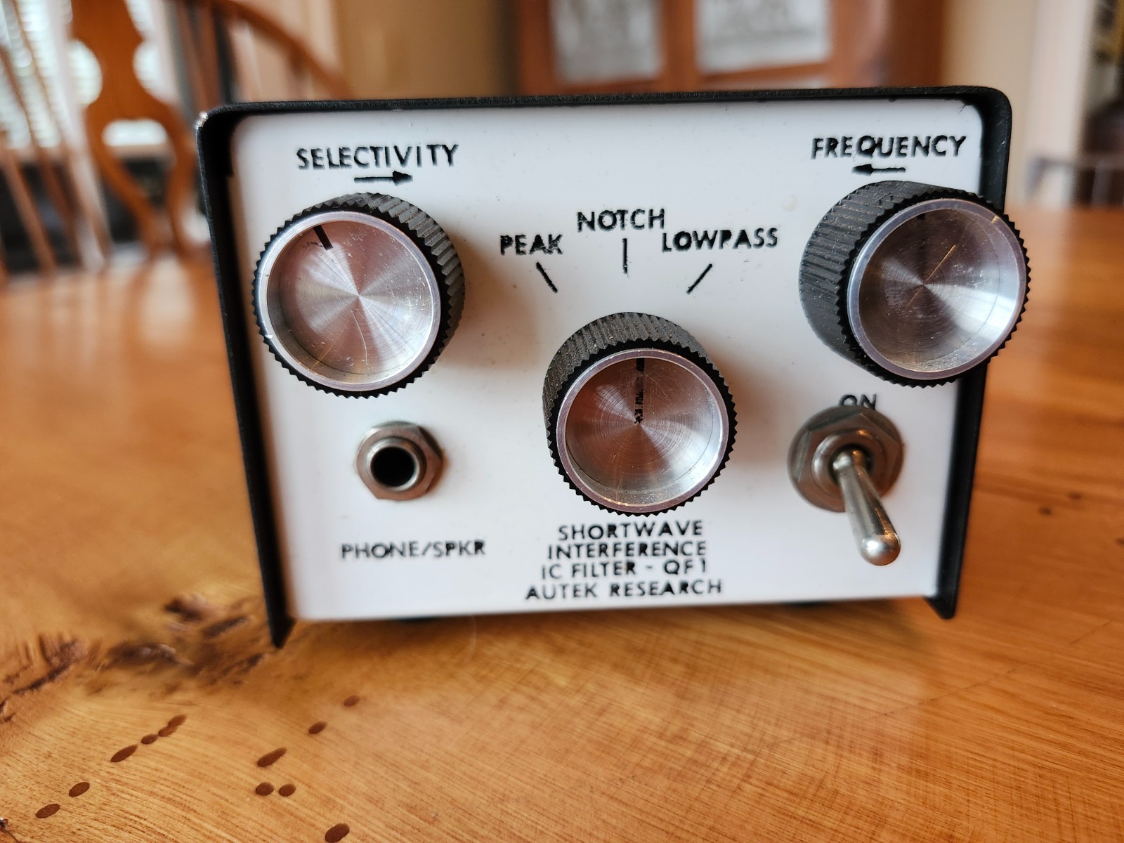 AUTEK SHORTWAVE INTERFERENCE IC FILTER MODEL QF-1