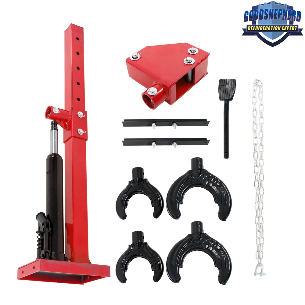 Red 4.5T Coil Spring Compressor Auto Strut Hydraulic Compressor Removing Tool