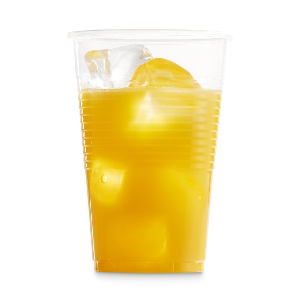 Munfix 500 Pack 9 Oz Clear Plastic Cups, Disposable Drinking 9 Oz,