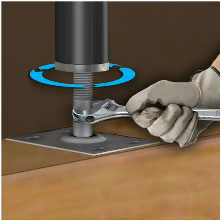 Adjustable Jack Post 15" House Leveling Lift Floor Beam Column Strong Support
