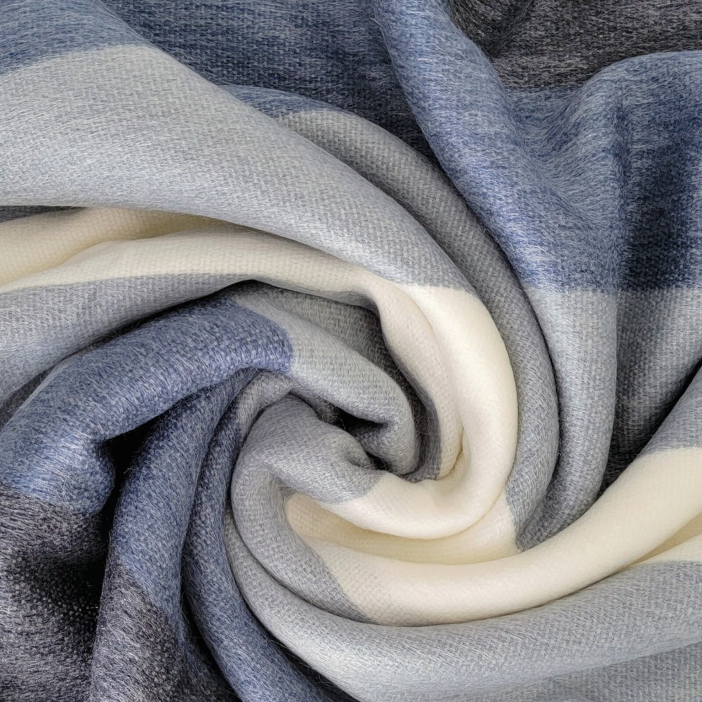Twin Warm Alpaca Wool Throw Blanket- Alpaca throw for bed and couch