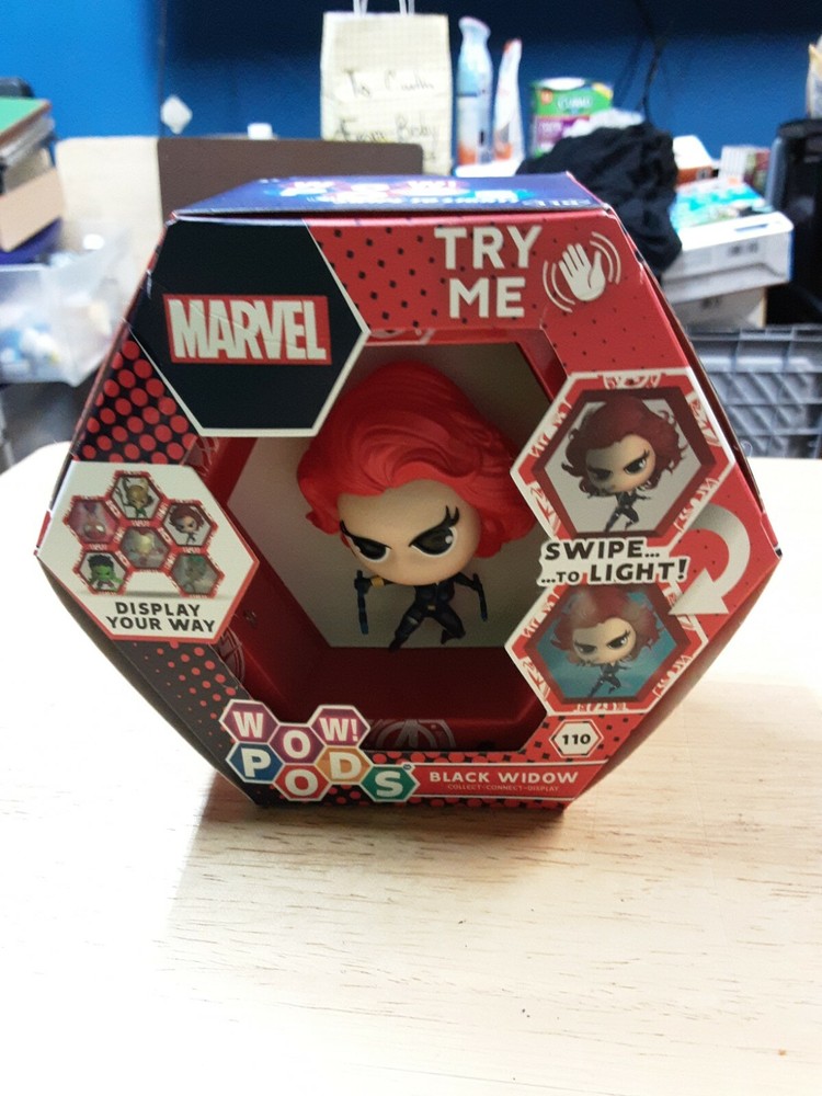 Wow! Pod BLACK WIDOW Marvel New FREE ship