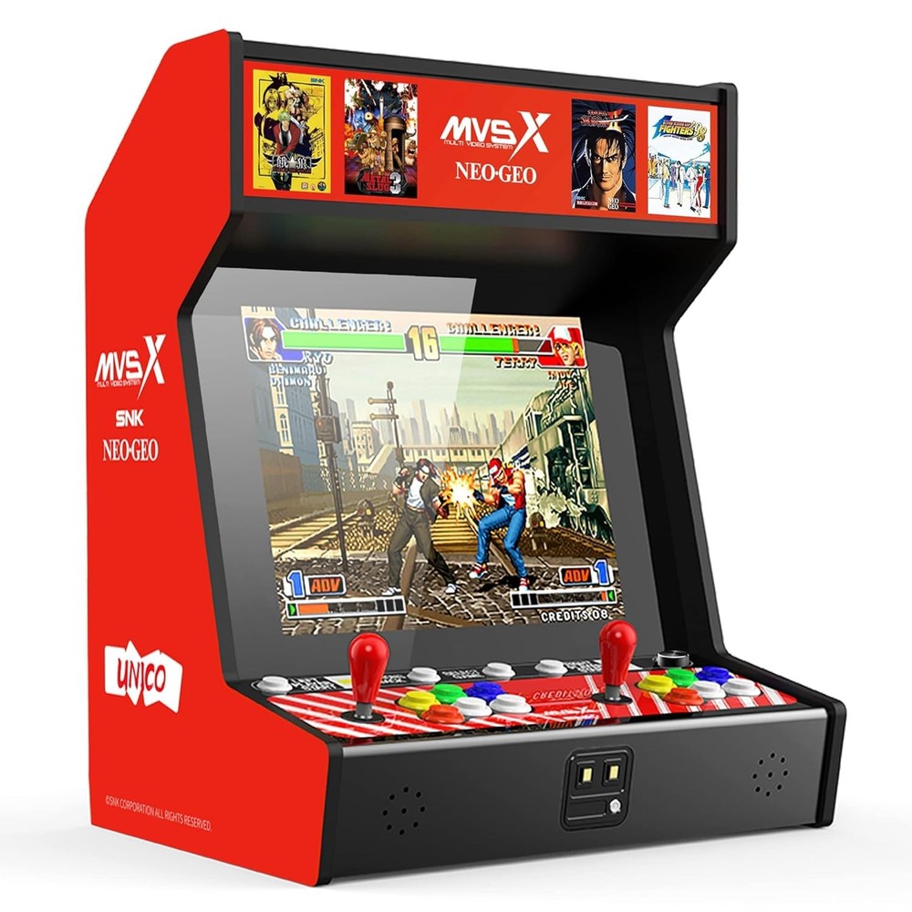 MVSX Home Arcade Bartop Console with 50 SNK Classic Games