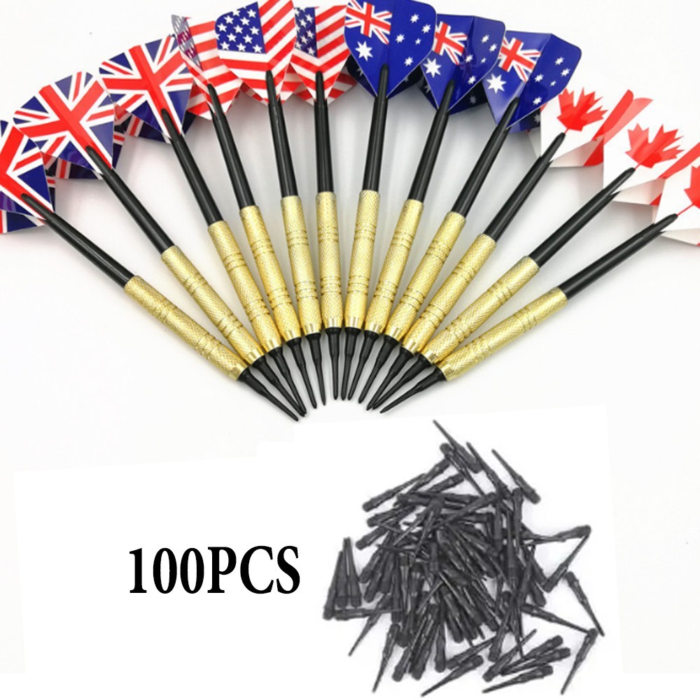 12PCS Professional Soft Tip Darts Set with 100 Extra Tips for Electronic Boar