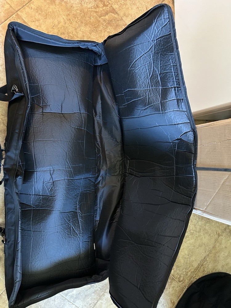 Road Runner Keyboard Bag Deep 76 Key Black Soft Case W Strap