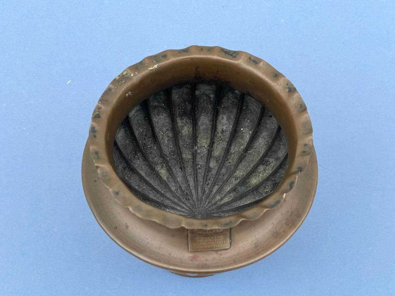 POSY BOWL MADE FROM COPPER SALVAGED FROM NELSON'S H.M.S."FOUDROYANT" (1798)