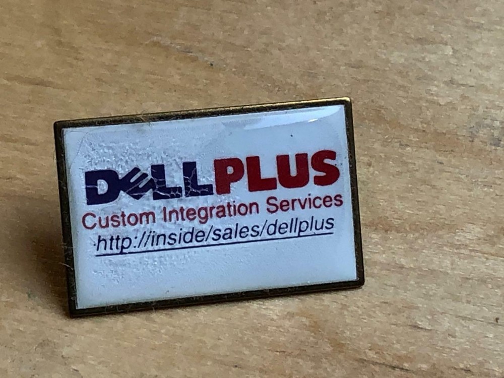 Dell Plus Custom Integration Services Lapel Pin