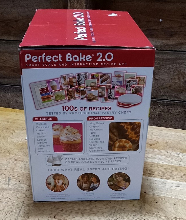 Perfect Bake 2.0 Smart Scale with Bluetooth