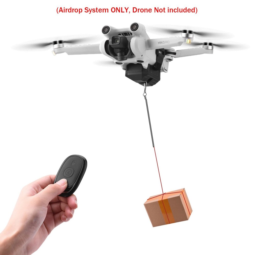 Drone Dropping Payload Delivery Thrower Air Dropper Device for DJI Mini 3 Pro