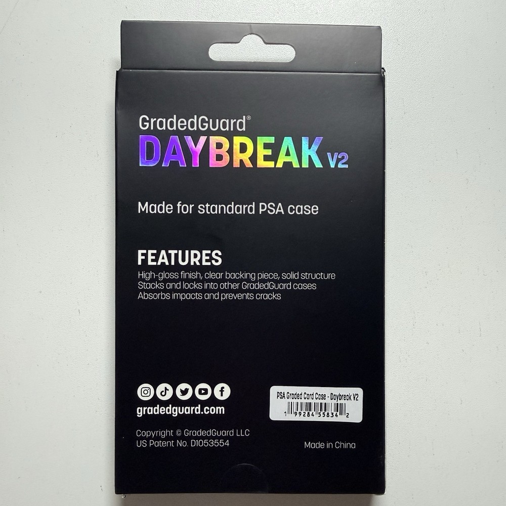 Graded Guard Daybreak V2 Limited Edition PSA Protector Case New