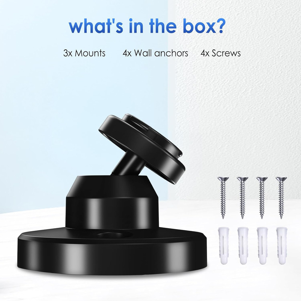 Blink Outdoor Camera Mount 360 Degree Adjustable Wall Mount Bracket Compatible